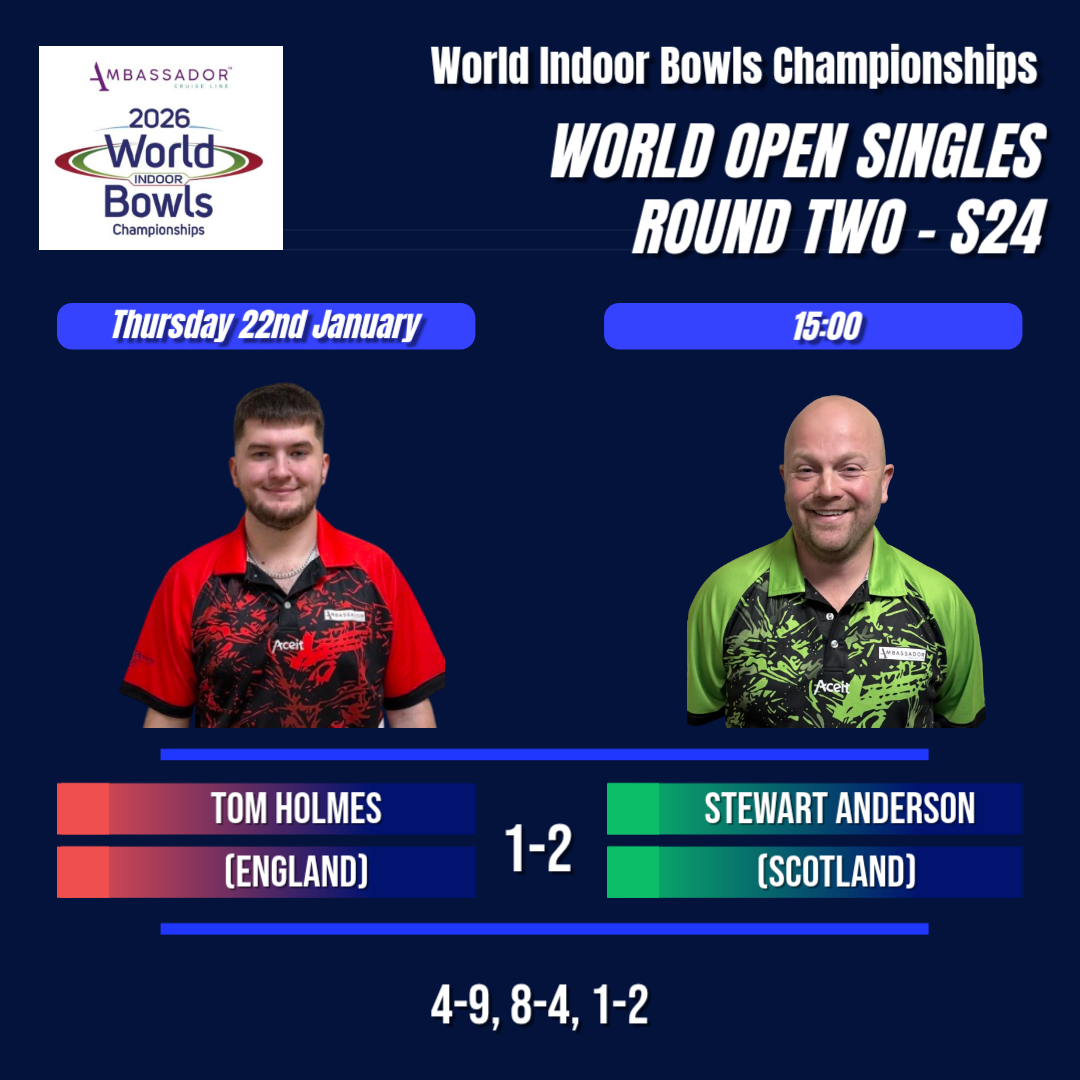Tom Holmes World Indoor Bowls